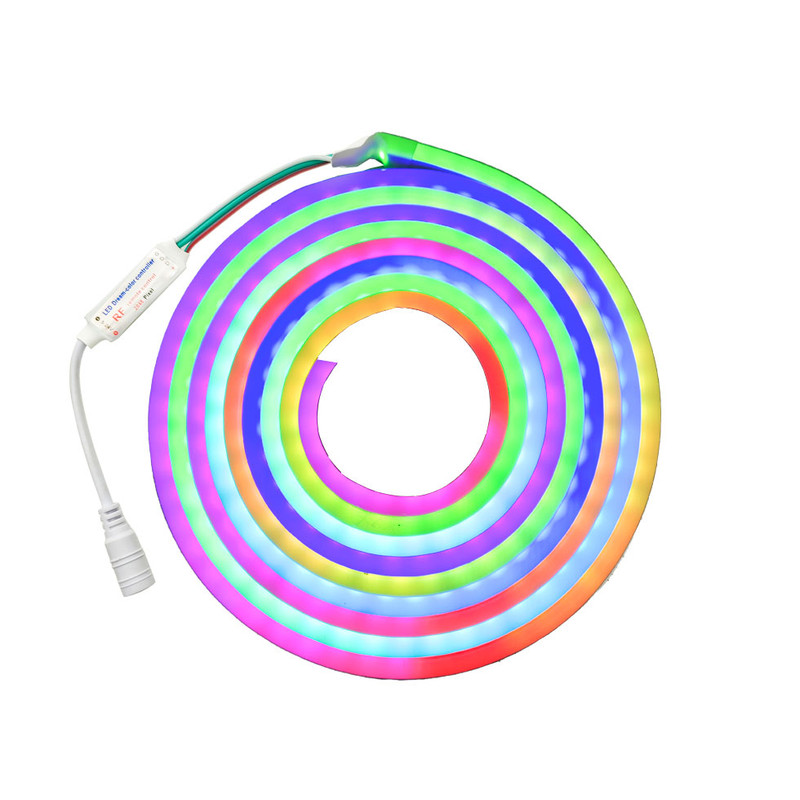 ریسه نئون فلکسی مدل 12V-RGB طول 5 متر