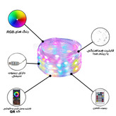 ریسه هوشمند ال ای دی مدل RGB-APP طول 10 متر بسته ۵ تایی