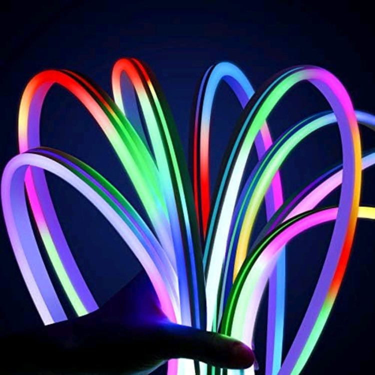 ریسه مدل نئون فلکسی RGB-IC App طول 5 متر