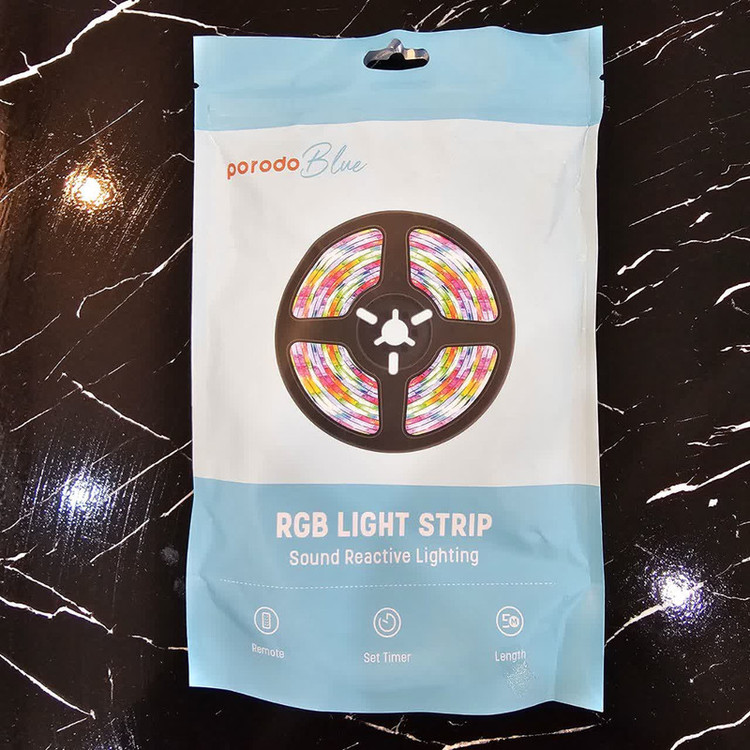 ریسه ال ای دی مدل RGB LIGHT STRIP طول 5 متر