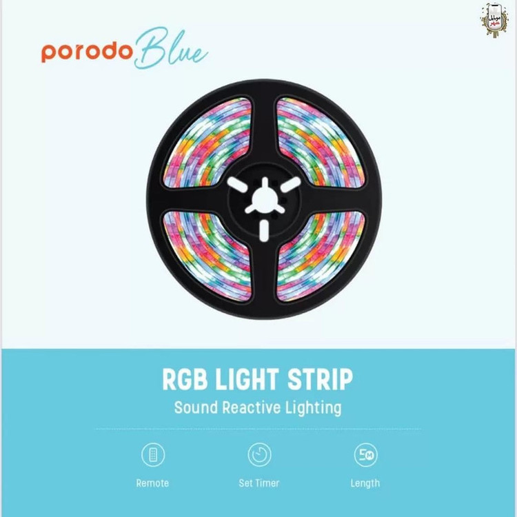 ریسه ال ای دی مدل RGB LIGHT STRIP طول 5 متر