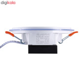 پنل ال ای دی 9 وات پارس شعاع توس مدل PT-GLARIS9 بسته 12عددی